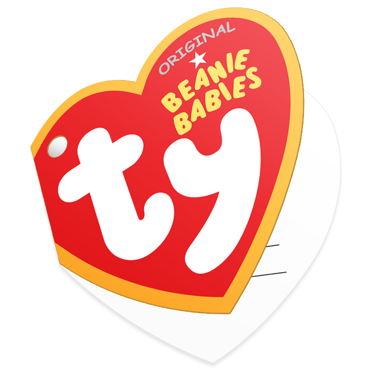 Halloween Ty Heart Tag - US 3370